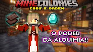 Com isso vou conseguir replicar tudo!! - #9 MINECOLONIES - CAOS E ORDEM