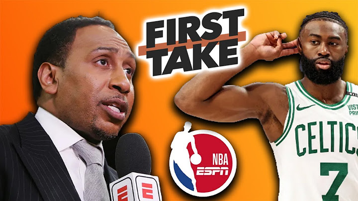First Take: Stephen A Smith & Jalyen Brown Confronting Him On Sources!
