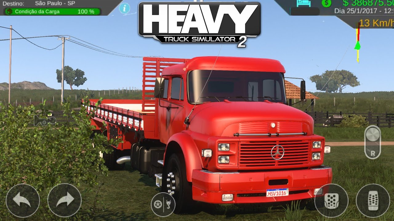 Novo Jogo de Caminhão para Celular - Truck Park Simulator 