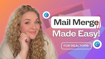 How to Use Mail Merge in Canva for Real Estate