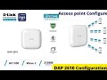 how to configure d-link dap 2610 wifi access point | d'link dap 2610 setup