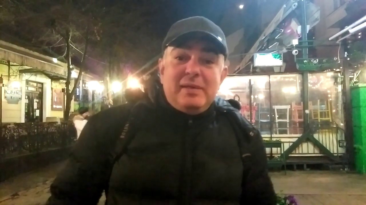 Velin Paskov in Skadarska street Belgrade