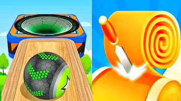 Going Balls vs Spiral Roll Speedrun Gameplay Part 1