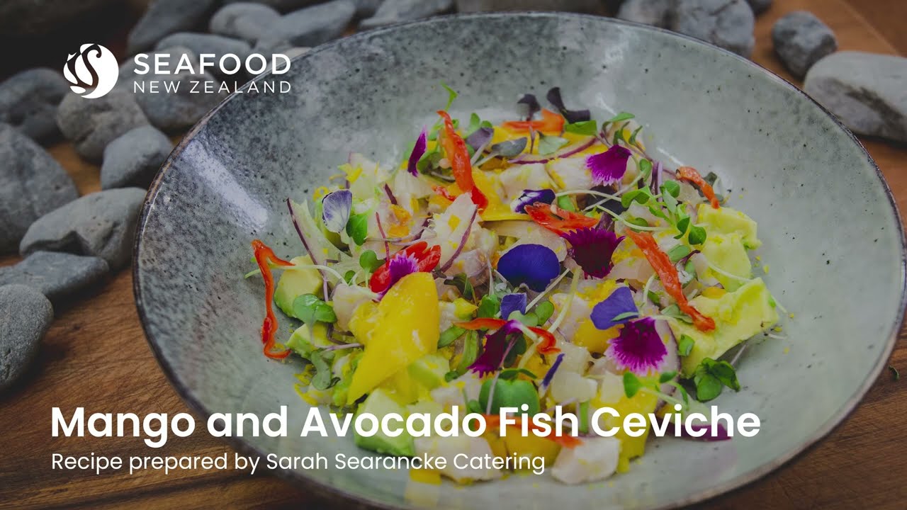 Mango and Avocado Fish Ceviche