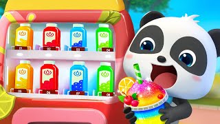 Drinks Vending Machine | Funny Kids Songs | Nursery Rhyme | Kids Cartoon | BabyBus screenshot 2
