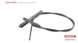 26101-Octii Cable Assembly Hood Lock Control For Skoda