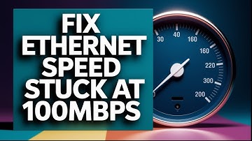 Fix Ethernet Speed Stuck at 100Mbps – Quick & Easy Tutorial 2025