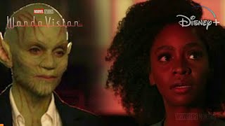 WandaVision Episode 9 Skrull And Monica Post Credit Scene Ending, Skrulls & Nick Fury Mid Credit