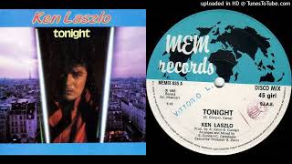 Ken Laszlo – Tonight - Maxi-Single - 1994