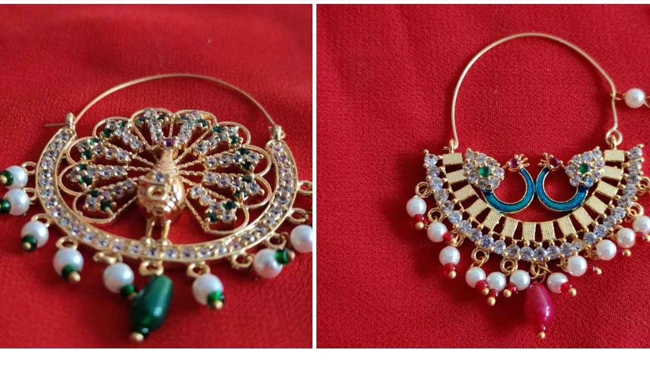 Rajasthani Rajputi Traditional Nath Design Kundan, AD Nath DESIGN Raw Unite YouTube