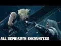 Final Fantasy 7 REMAKE - ALL Sephiroth encounters