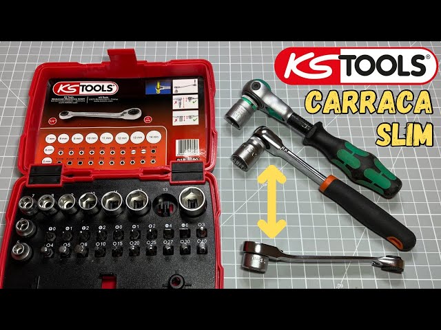 Set Chiavi A Cricchetto Pasantè 1/2" 14 Pezzi - Per Sterzo, Ammortizzatori, Scatola Metallica
