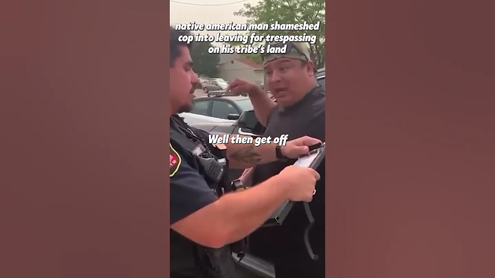 VIDEO: (WARNING-PROFANITY) Nick Tilsen interrupts traffic stop. Full clip on: Rapid City Journal