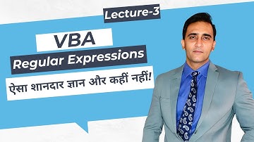 VBA Regular Expressions - Series 3