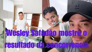 Wesley Safadão mostra o resultado da concorrência pra 