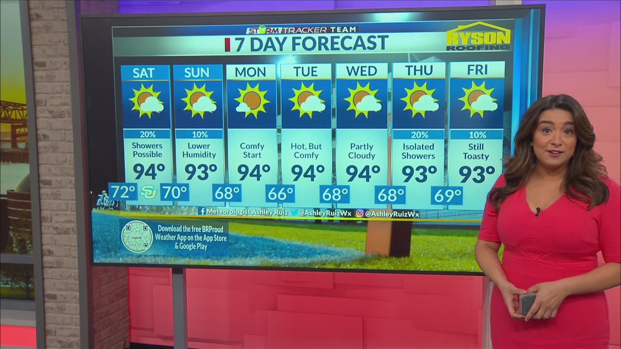 Get The Latest Baton Rouge Weekend Weather Update For Saturday get-the-latest-baton-rouge-weekend-weather-update-for-saturday
