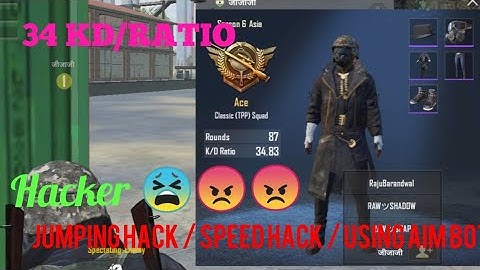 Spectating A Hacker \ Speed Hack \ Jump Hack \ Aimbot \ ... PUBGM