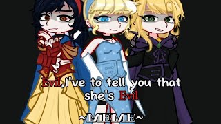 ||Doin' time meme||Disney princess trio meeting their villain selves||not og||Villain au||