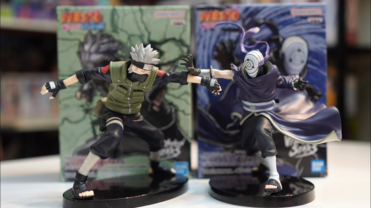 Unboxing NARUTO SHIPPUUDEN - HATAKE KAKASHI & UCHIHA MADARA - VIBRATION STARS (BANDAI SPIRITS)