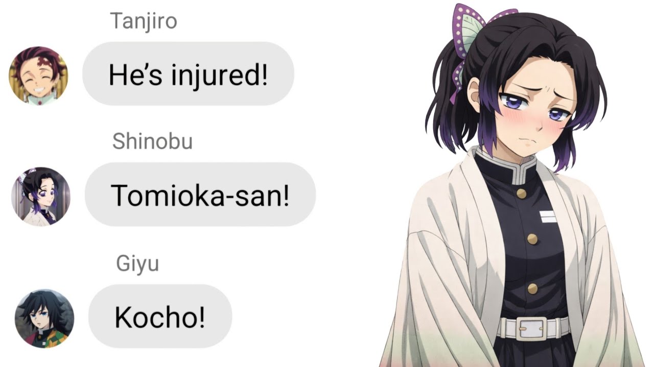 If Shinobu Cared for Giyu After His Injury