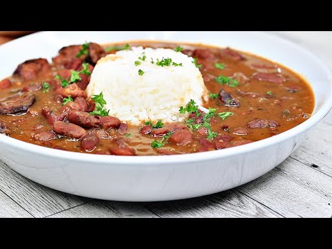 The Perfect Louisiana Style Red Beans and Rice Recipe