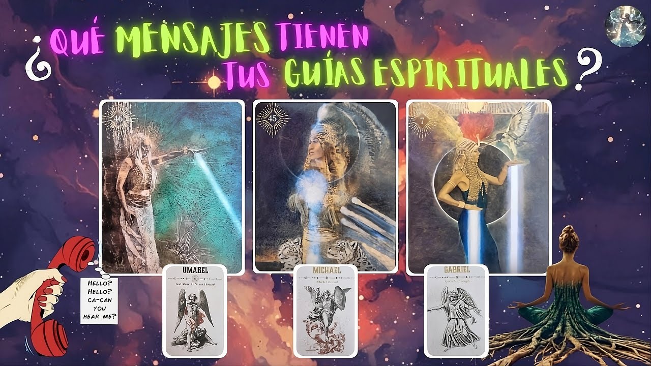 ¿QUÉ MENSAJES Tienen Tus GUÍAS ESPIRITUALES? Tarot Interactivo
