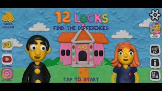 12 Locks Find The Differences Level6 Gameplay || Best Mind Game for kids
