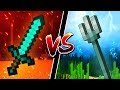 Diamond Swords VS Tridents! WHAT'S BETTER?