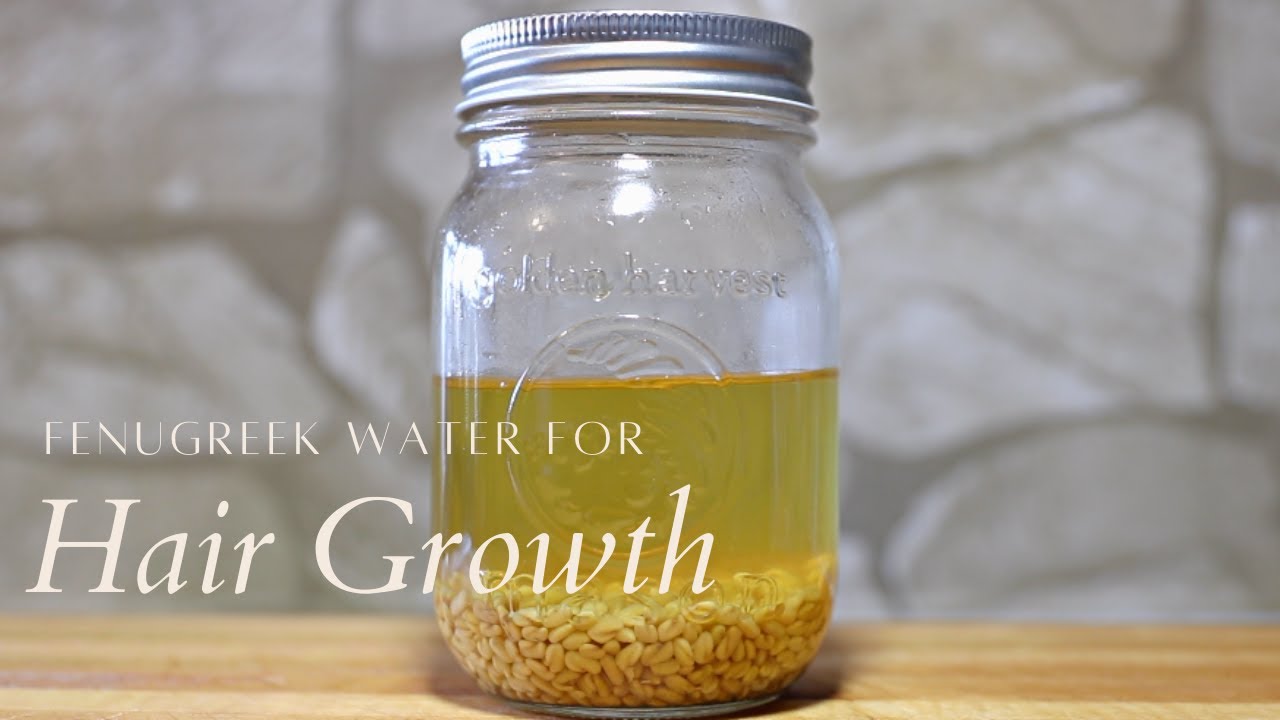 Fenugreek Water For Hair Growth YouTube