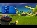 Linear Aimbot Montage + best controller settings for season 2 chapter 2 #Aimbot