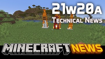 Technical News in Minecraft Snapshot 21w20a