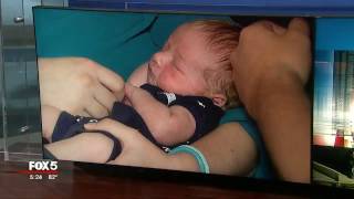 Walton County man becomes new dad, sheriff's deputy