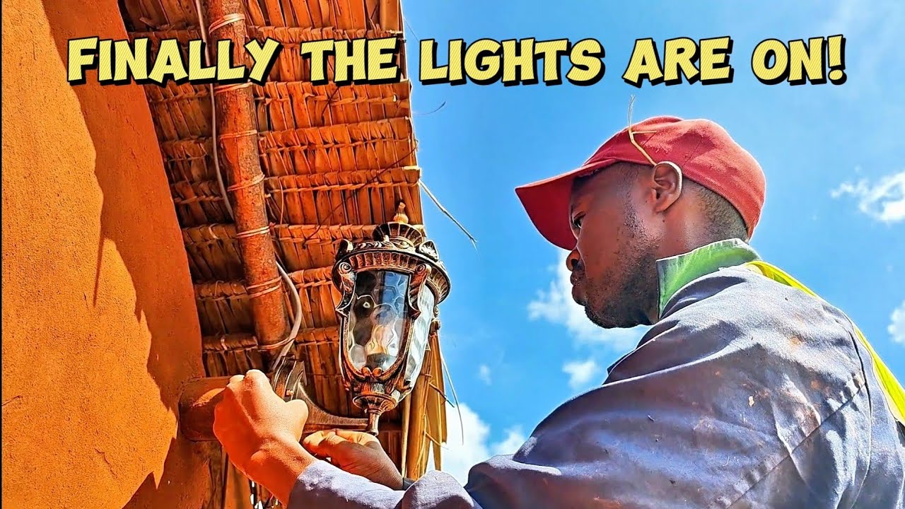 FINALLY! We Have Electricity in Our African Village House | A Dream Come True