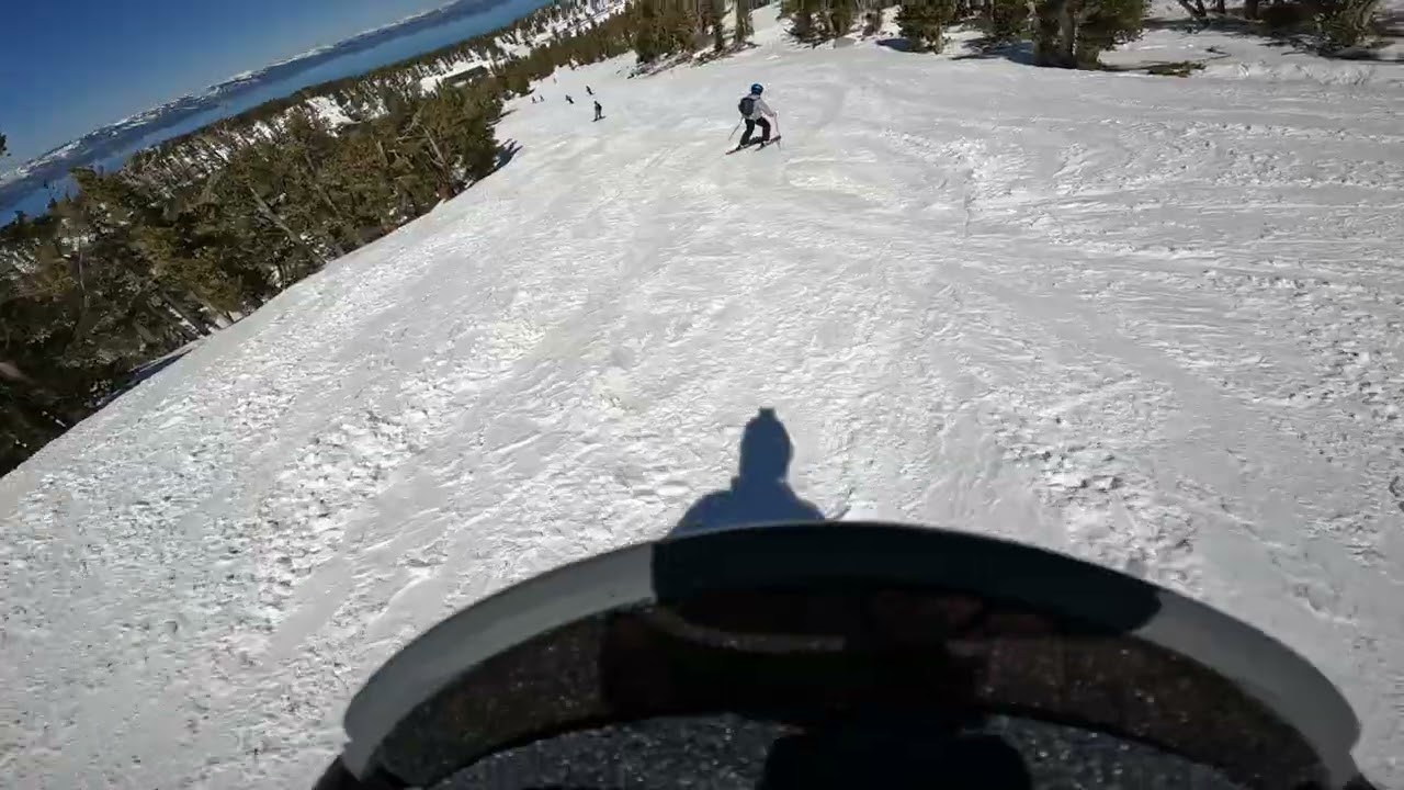 Heavenly Ski Resort - 3.24.25 - Leia and Jas on Sam's Dream