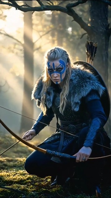 Valhalla. #valhalla #vikings #vikingqueen #nord #viral #aiart #shieldmaiden #vikingwarrior #shorts