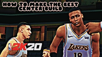 HOW TO MAKE THE BEST OP CENTER BUILD IN NBA 2K20 MOBILE