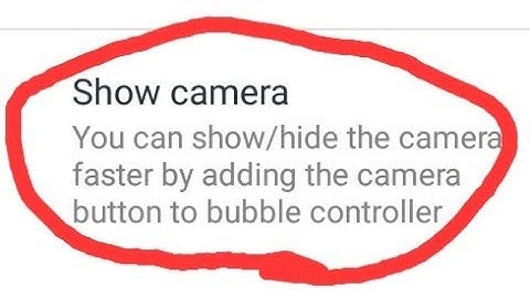 How To Enable Show Camera  Settings in AZ Screen  Recorder