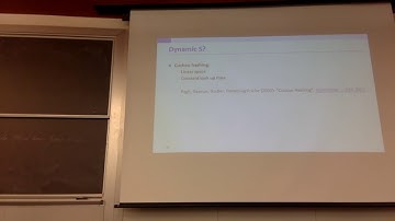 Database Systems (Fall 2018) Lecture 13