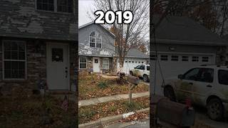 A House Through Time: 2007 toX2025#beforeandafter#lostintime#thenandnow