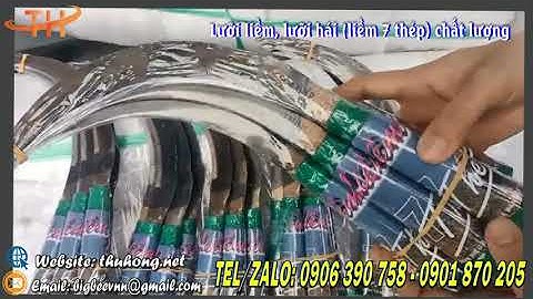 Lưỡi liềm thép làm vườn làm ruộng giá rẻ