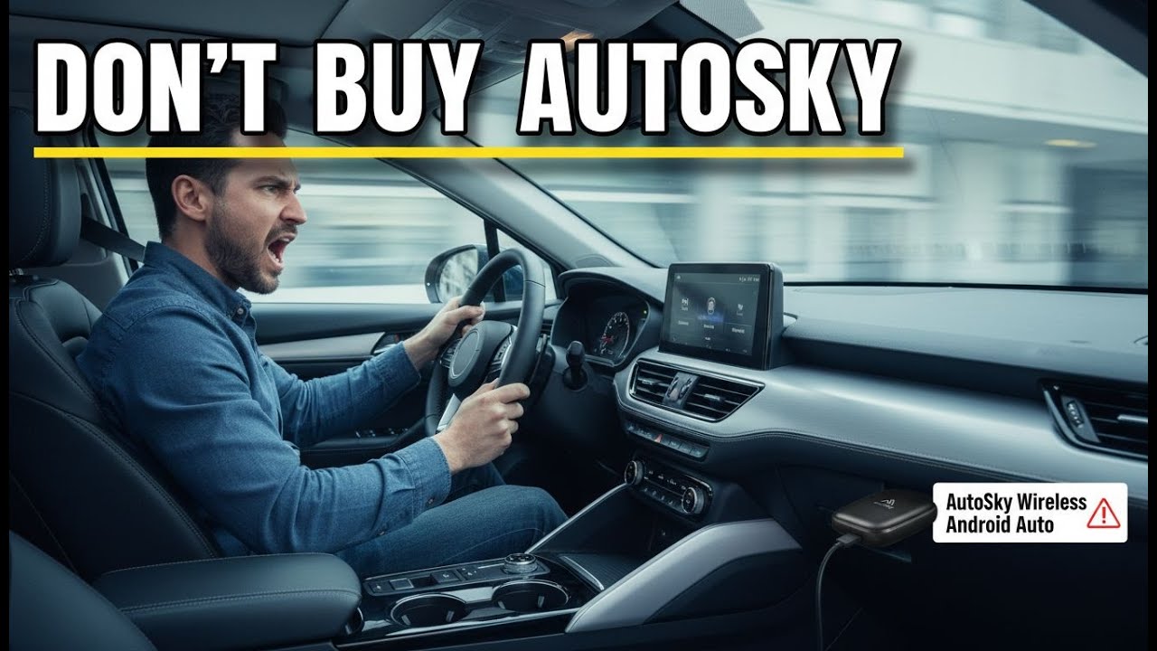 Don't Buy AutoSky Wireless Android Auto | Honest Review | Problems