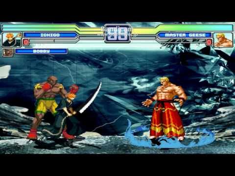 mugen 黒崎一護＆ボビィ VS マスターギース（リクエスト）