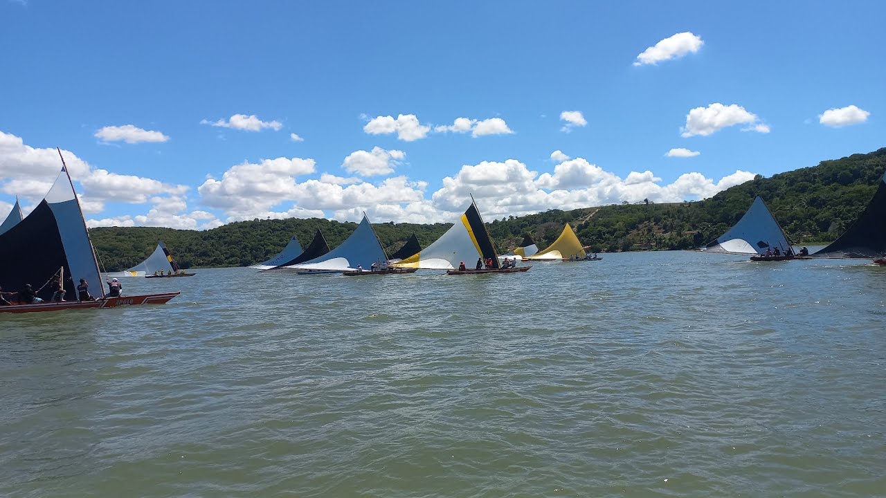 Corrida de barco à vela Jequiá  dia do trabalhador #alagoas  #corridadebarco #jequia #brasil