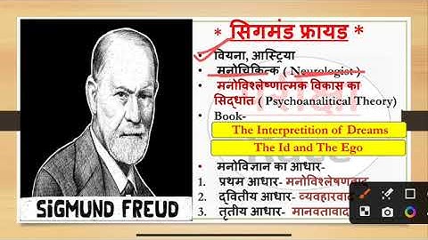 CTET/UPTET/STET/BTET CDP CLASS 2023|| मनोविज्ञान-8 सिगमंड फ्रायड #cdp  #ctet #uptet2023