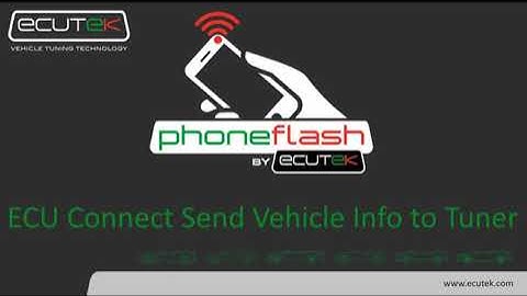 ECU Connect with PhoneFlash: How to send your vehicle