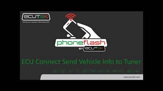 ECU Connect with PhoneFlash: How to send your vehicle's ECU info to your chosen tuner