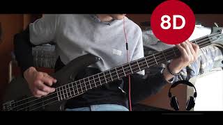 Odio Los Pasodobles - Ilegales - Bass Cover - 8D Audio