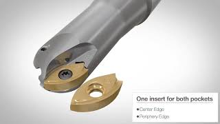 BallRoughNose - Profile mills with unique clamping system to assure stable machining.