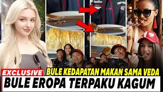 BULE EROPA KAGUM‼️ LIHAT VEDA EGA MAKAN PAKAI TANGAN &amp; BERDOA, LANGSUNG DITIRU SATU PADDOCK!