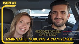Gökhan Öner, Arkadaşi Ve Sonali̇sa Sahi̇l Yürüyüşü Yapiyor